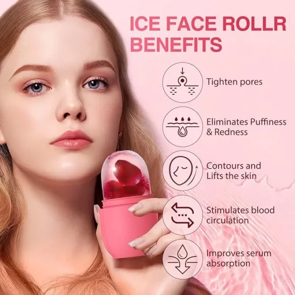 Ice Cube Roller silicon | Ice Roller Facial Massage
