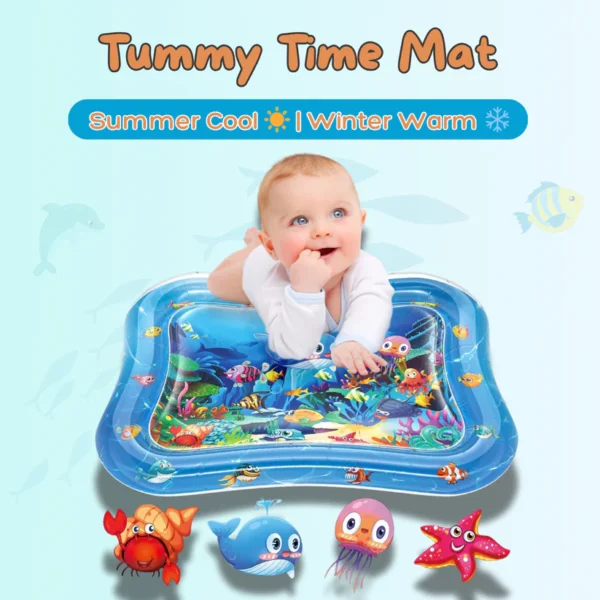 Baby Water Mat – Baby’s First Water Playground!🧸