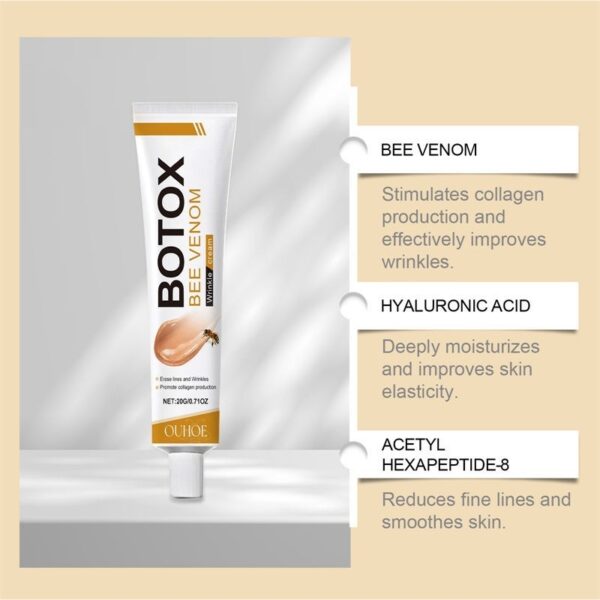Natural Bee Venom Cream Before and After Results – Smooth Skin Effect