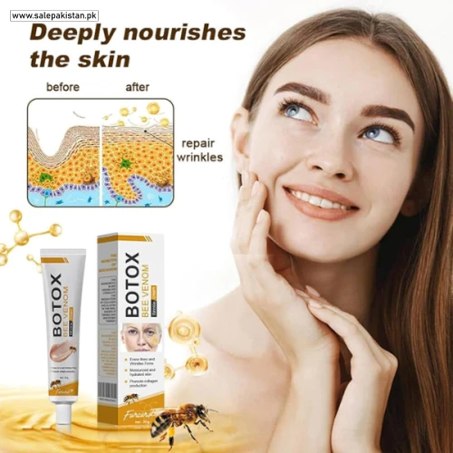 Botox Bee Venom Cream for Wrinkles and Fine Lines – Natural Anti-Aging Formula