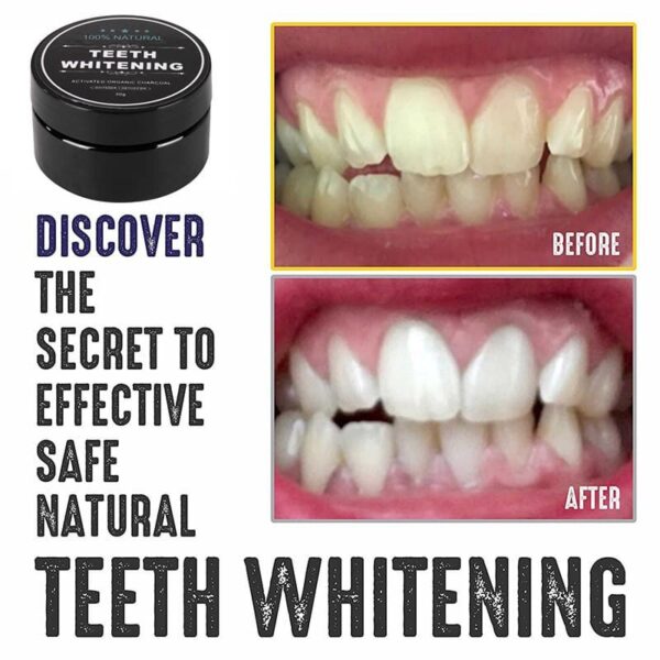 Organic Charcoal teeth Whitener