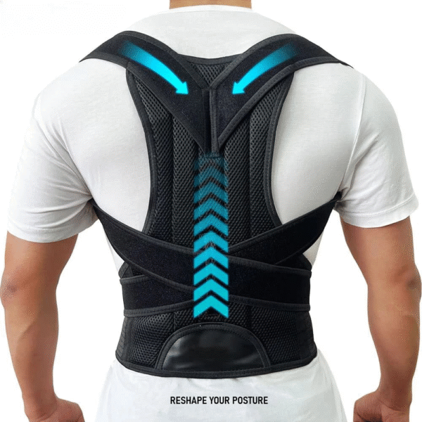Posture Corrector Belt – Adjustable Back Support for Pain Relief
