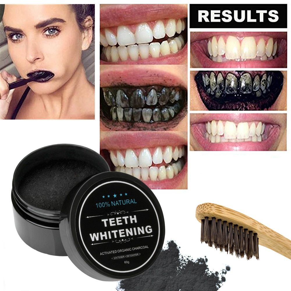 How to use Charcoal Teeth Whitening Powder