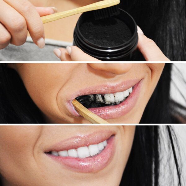 Organic Charcoal teeth Whitening Powder